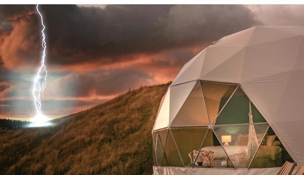 Caravans Park & Glamping Tents In The Vineyard Turda Exterior photo